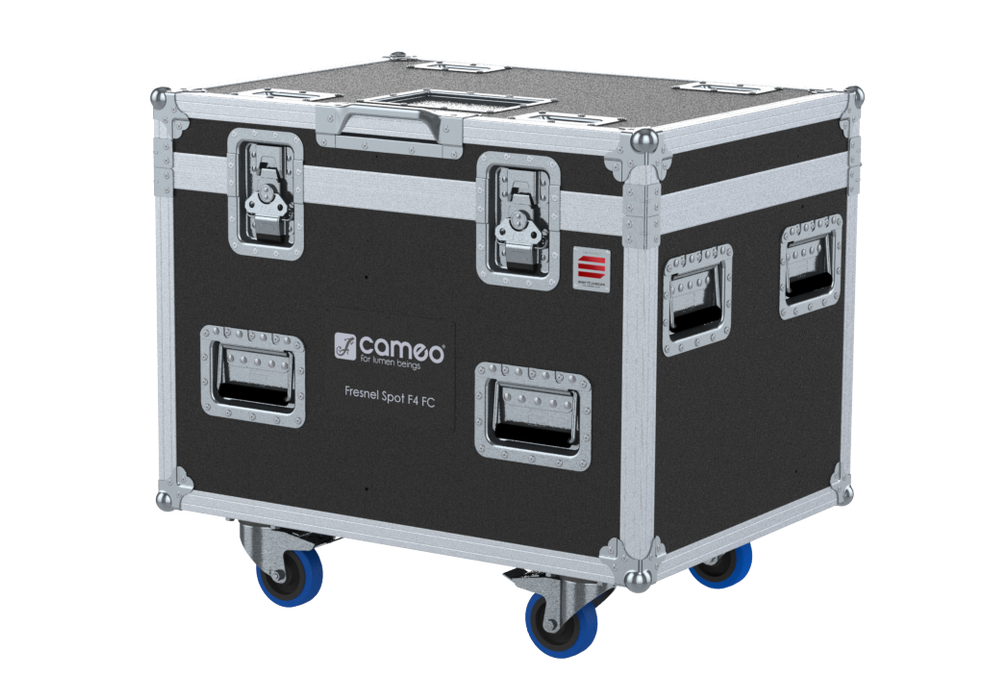 Santosom Projector Flight case PRO, 2x Cameo Fresnel Spot F4 FC (CO)