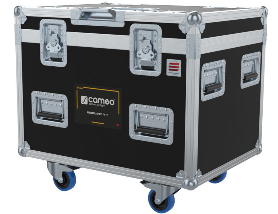 Santosom Projector Flight case PRO, 2x Cameo Fresnel Spot F4 FC (CO)