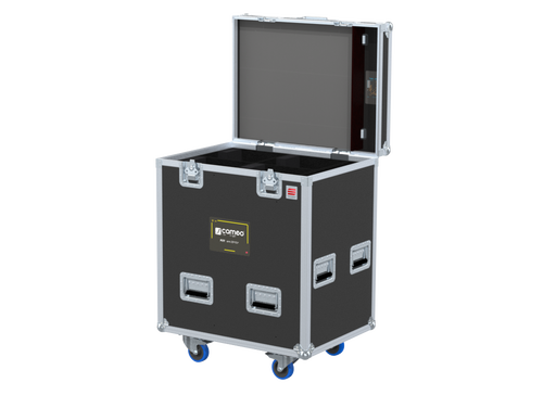 SANTOSOM Projector Flight case PRO-2, 4x CAMEO P2 Series w/ lens (25-50)+ Acces