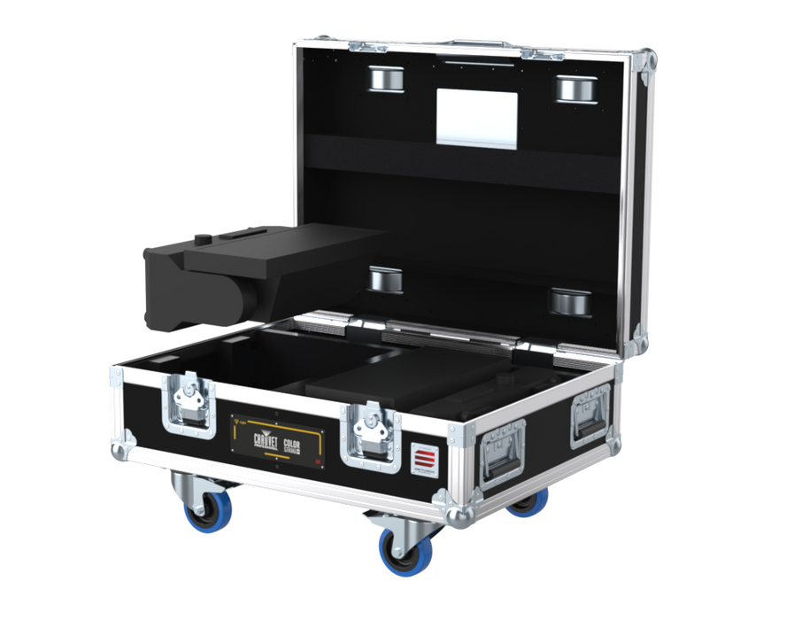 Santosom Blinder Flight Case PRO, 2x Chauvet Strike M