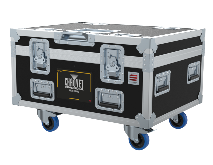 Santosom Blinder Flight Case PRO, 4x Chauvet Strike M