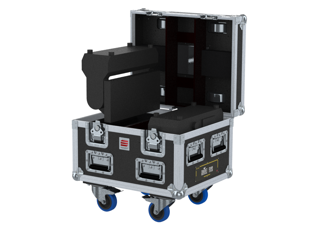 Santosom Flight case PRO, 2x CHAUVET COLOR-STRIKE M
