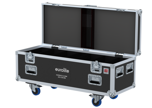 Santosom Blinder Flight case PRO-2, 6x Eurolite Audience Blinder 2x100 COB WW