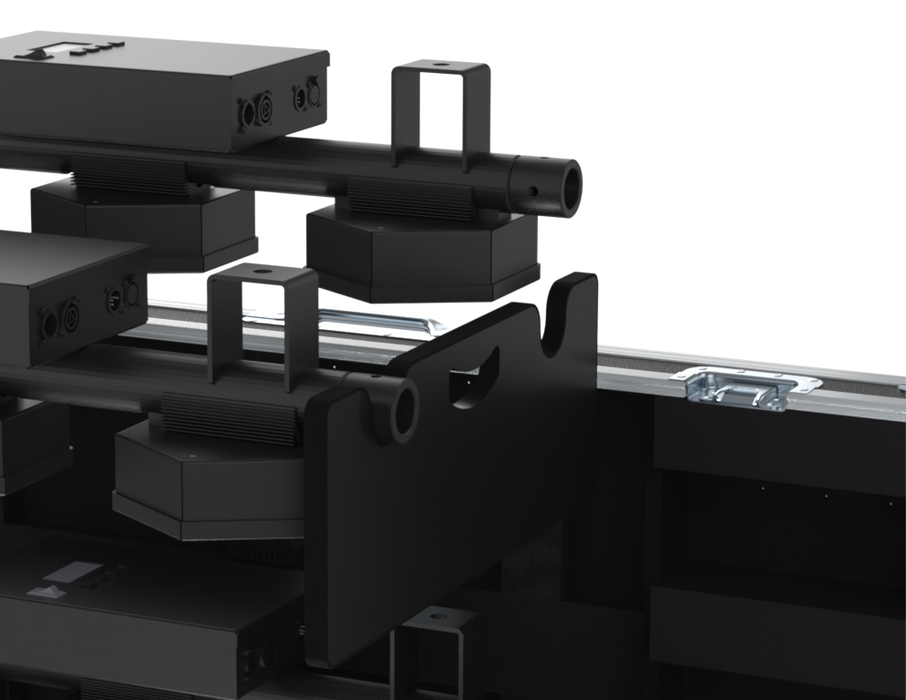 Santosom Blind Flight case PRO, 4x Portman Element Evo