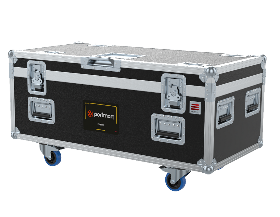 Santosom Projector Flight case PRO, 4x Portman P3 EVO