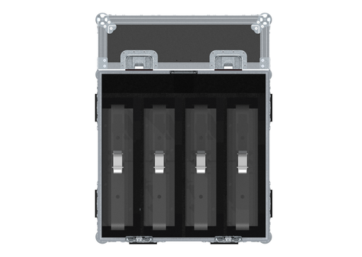 Santosom Blinder Flight case PRO, 4x Prolights Sunrise 2 (clamps on)