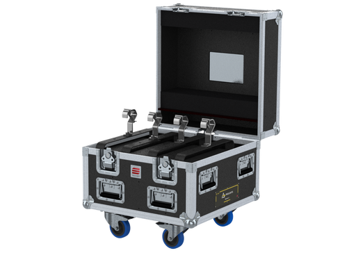 Santosom Blinder Flight case PRO, 4x Prolights Sunrise 2 (clamps on)