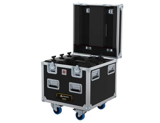 Santosom Blinder Flight case PRO, 6x Prolights Sunrise 2IP (clamps on)