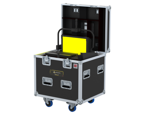 SANTOSOM Projector Flight case PRO, 2x PROLIGHTS ECL PANEL TWCJR