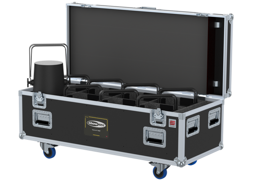 Santosom Flight Case PRO 8x Showtec Spectral PC 1800Z