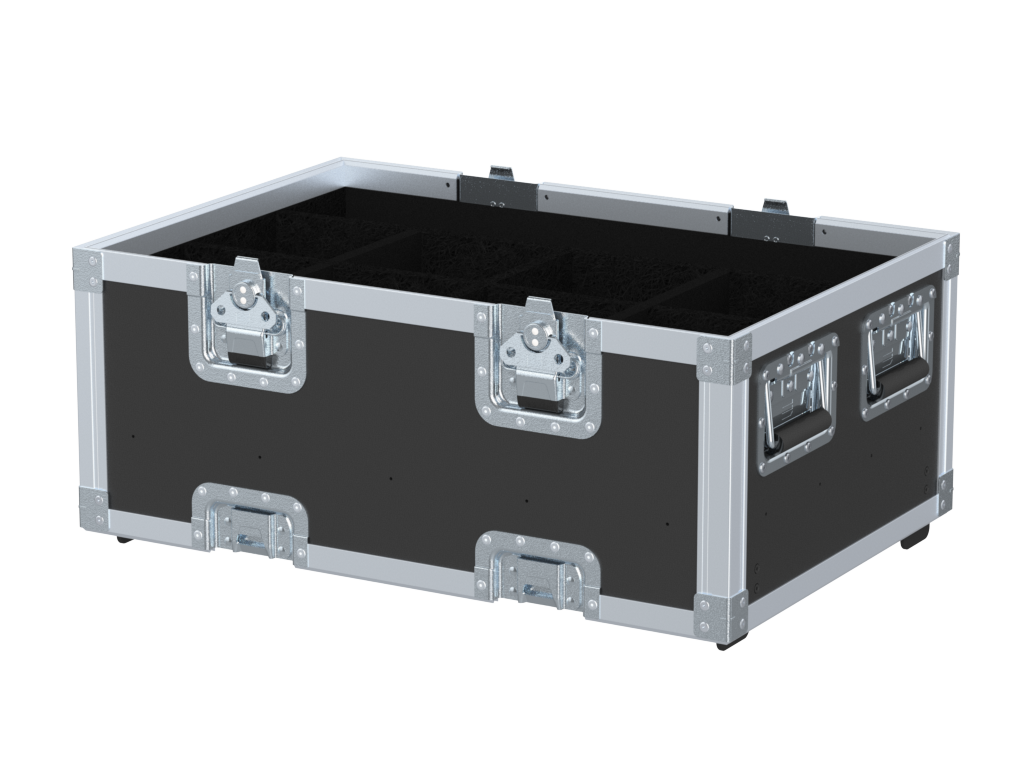 SANTOSOM Flight case PRO-AS Extension, 8x Spot 2 (15x14x20 + 3 UID)