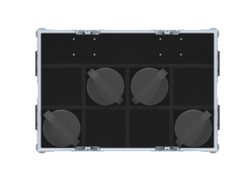 SANTOSOM Flight case PRO-AS, 8x Spot 2 (15x14x200 + 30 UID)