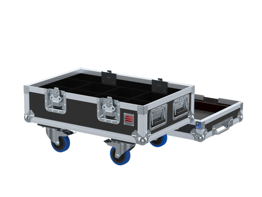 SANTOSOM Flight case PRO-AS, 8x Spot 2 (15x14x200 + 30 UID)