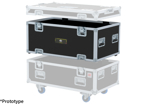 SANTOSOM LED WASH Flight case PRO-AS Extension, 4x Chauvet STRIKE V