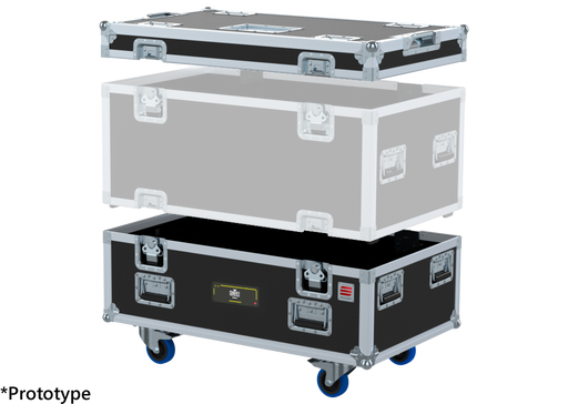 SANTOSOM Flight case PRO-AS, 4x Chauvet STRIKE V