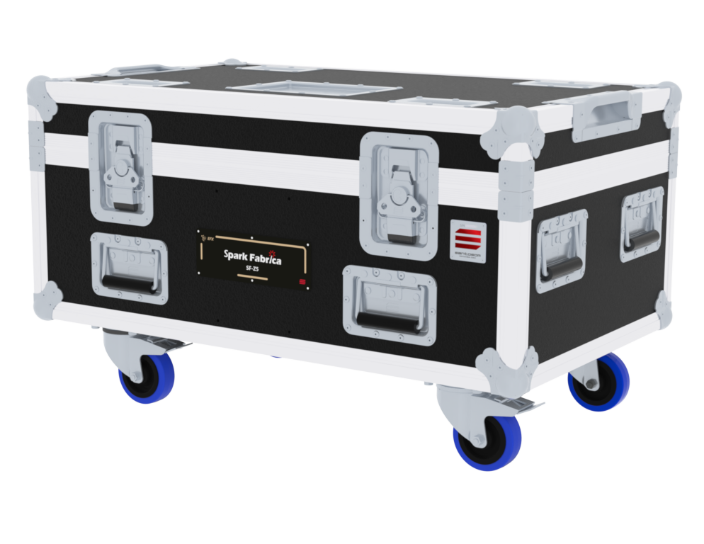 SANTOSOM Flight case PRO, 2x Spark Fabrica SF-Z5