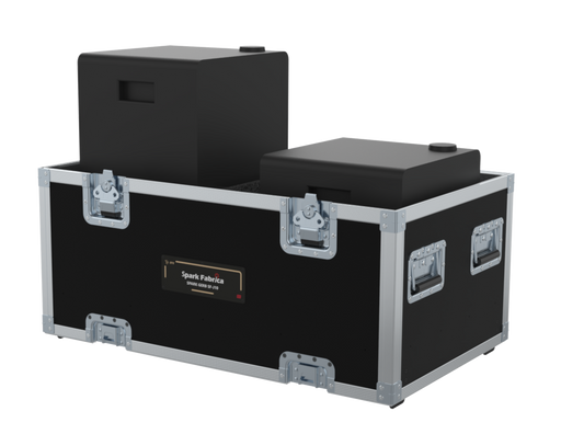 SANTOSOM Flight case Extension, 2x Spark Fabrica SF 10 (gerb)