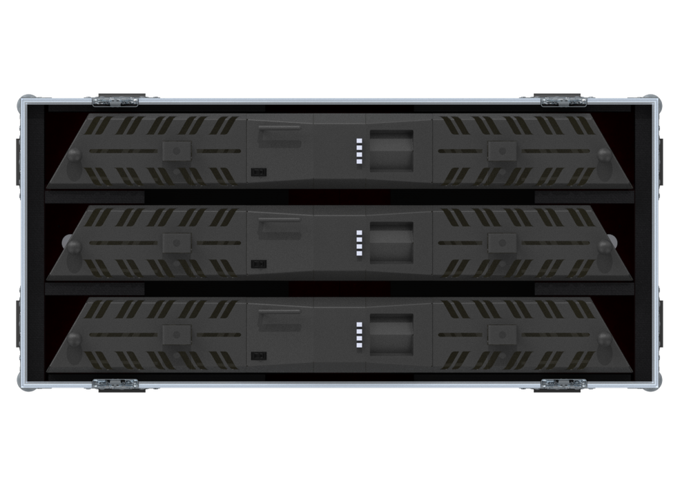 Santosom Blind Flight case PRO-1S Extension, 3x Portman S-TRIBE