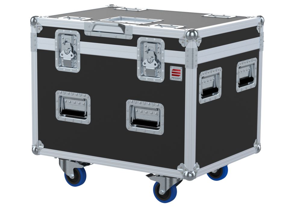 Santosom Flight case PRO-3, 6x Spot (315x270x520 &#8599;415 UID)