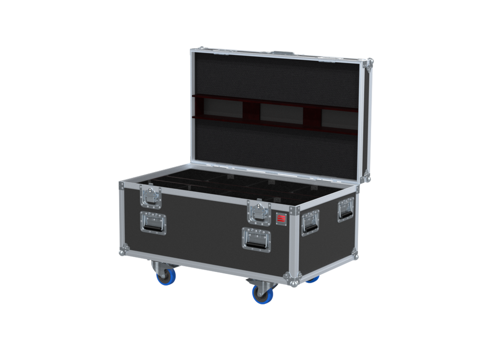 Santosom Flight case PRO-3, 6x Spot (220x210x420 UID)