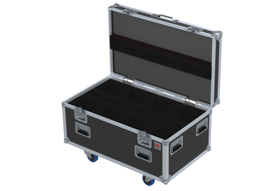 Santosom Flight case PRO-3, 6x Spot (220x210x420 UID)