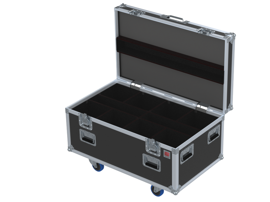 Santosom Flight case PRO-3, 6x Spot (220x210x420 UID)