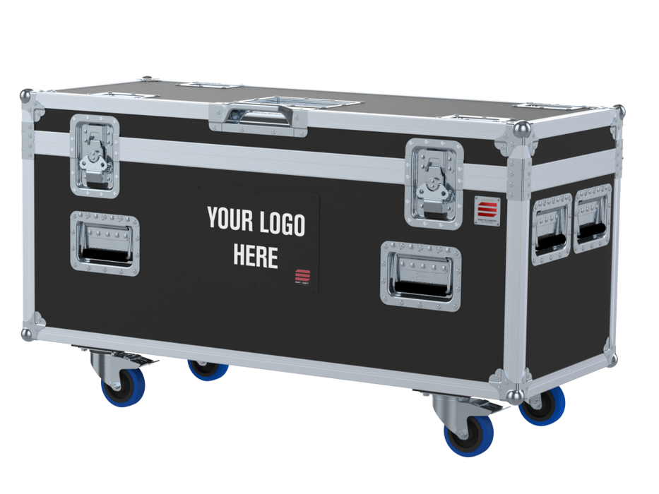 Santosom Flight case PRO-3, 6x Spot (332x203x490 &#8599;389 UID)