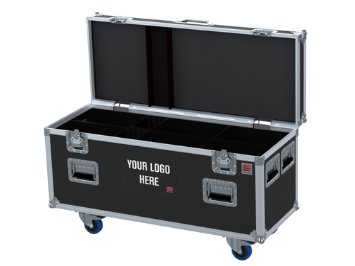 Santosom Flight case PRO-3, 6x Spot (332x203x490 &#8599;389 UID)