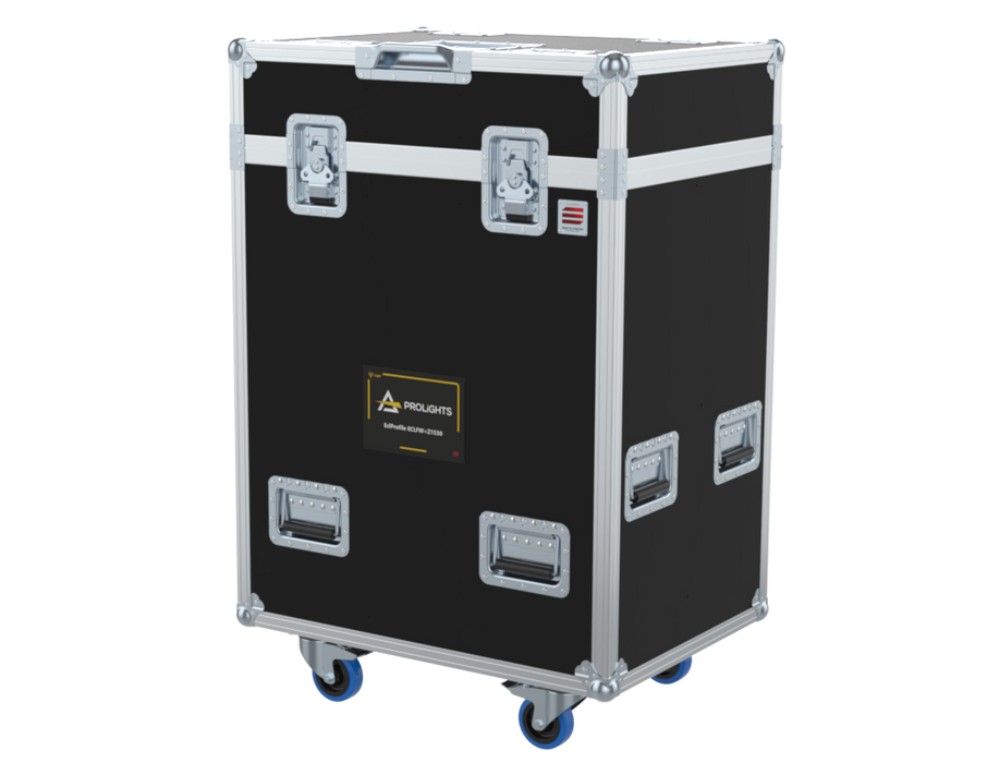 SANTOSOM Projector Flight case PRO,4xProlights EclProfile ECLFW+Z1530 ClampsON