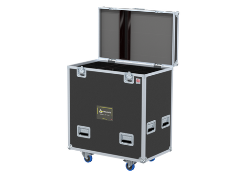 Santosom Projector Flight case PRO, 6x Prolights EclProfile ECLFW + Clamps On