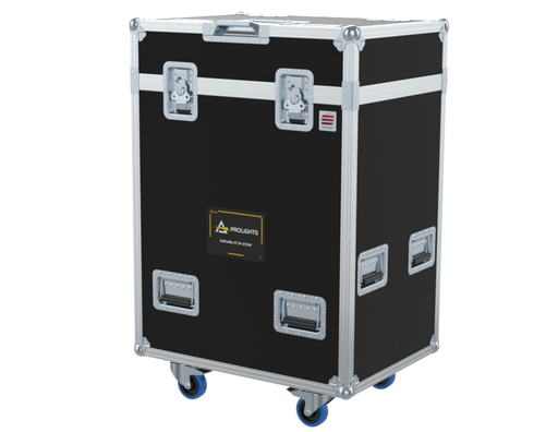 SANTOSOM Projector Flight case PRO,4xProlights EclProfile CT IP+Z1530 Clamps ON