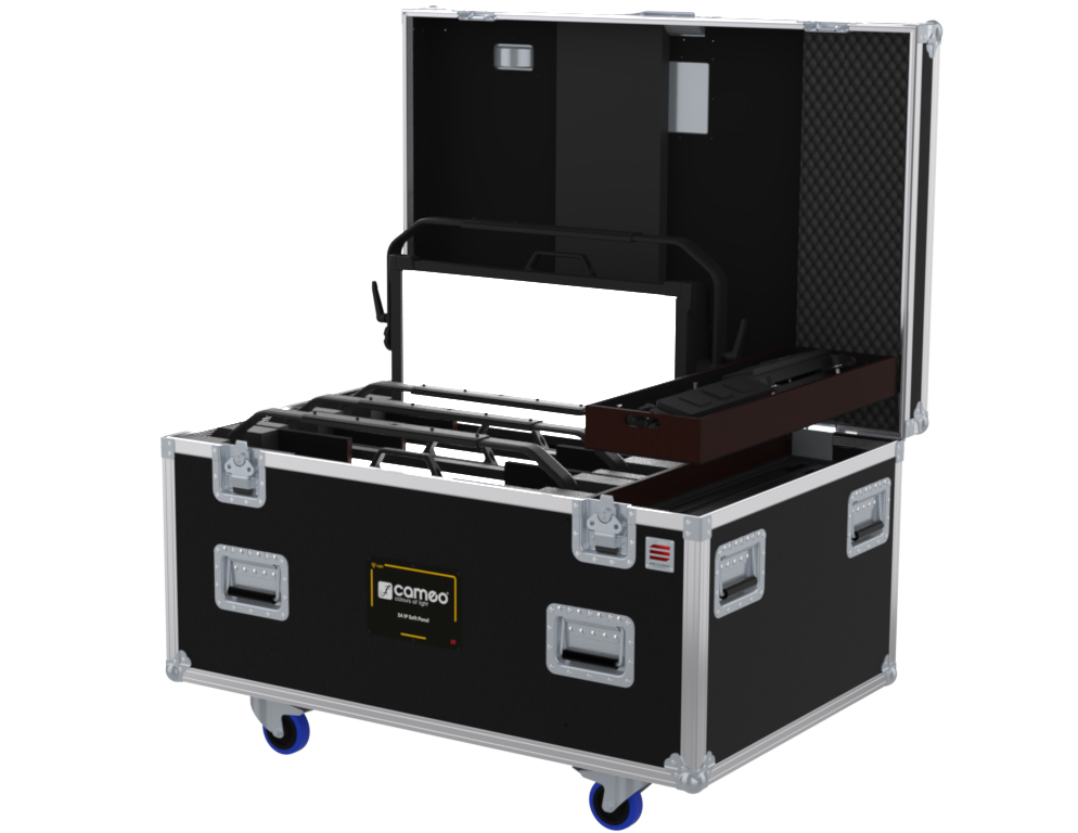 Santosom Projector FC PRO, 4x Cameo S4 IP Soft Panel + Acess.