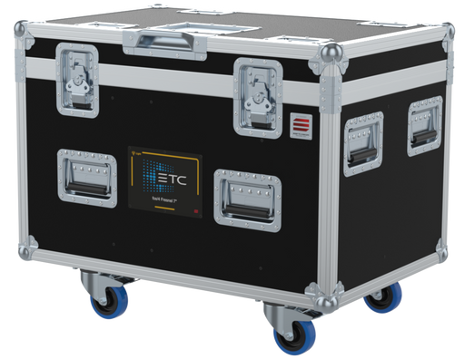 Santosom Projector Flight case PRO-4, 4x ETC fos/4 Fresnel 7 (clamps on 110)