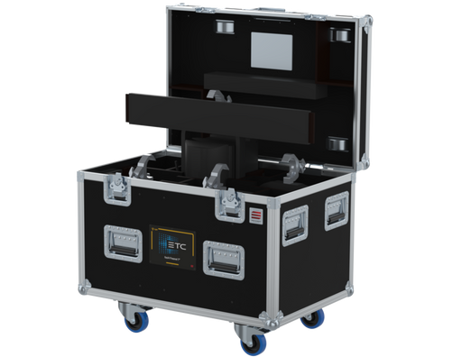 Santosom Projector Flight case PRO-4, 4x ETC fos/4 Fresnel 7 (clamps on 110)