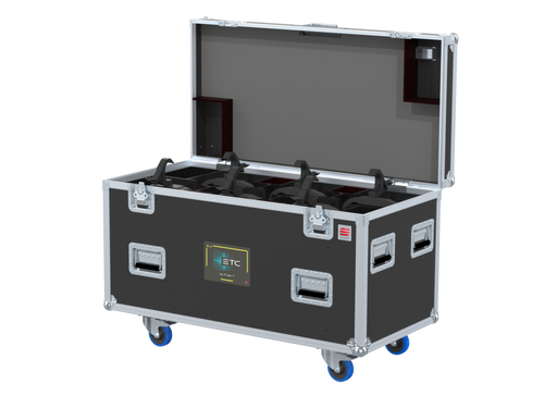 Santosom Projector Flight case PRO-4, 6x ETC fos/4 Fresnel 7 (clamps on 110)