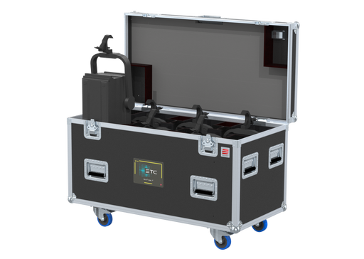 Santosom Projector Flight case PRO-4, 6x ETC fos/4 Fresnel 7 (clamps on 110)
