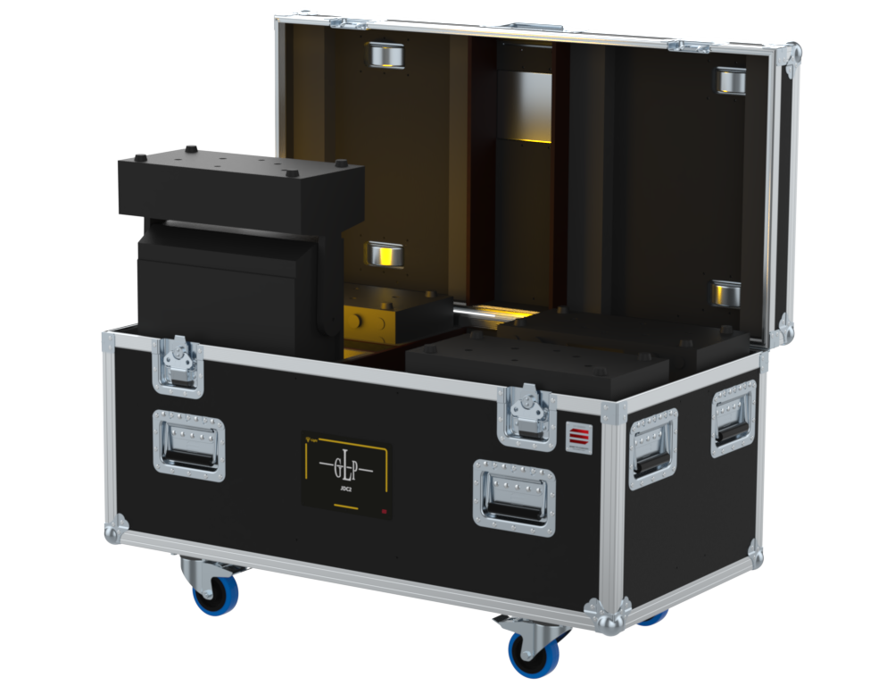 Santosom Projector Flight case PRO, 4x GLP JDCII