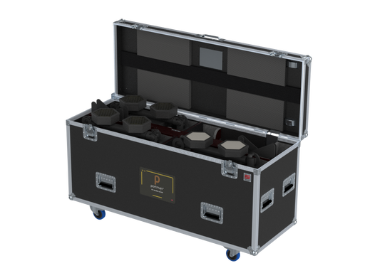 SANTOSOM Projector Flight case PRO, 4x Portman P2 Hexaline / EVO