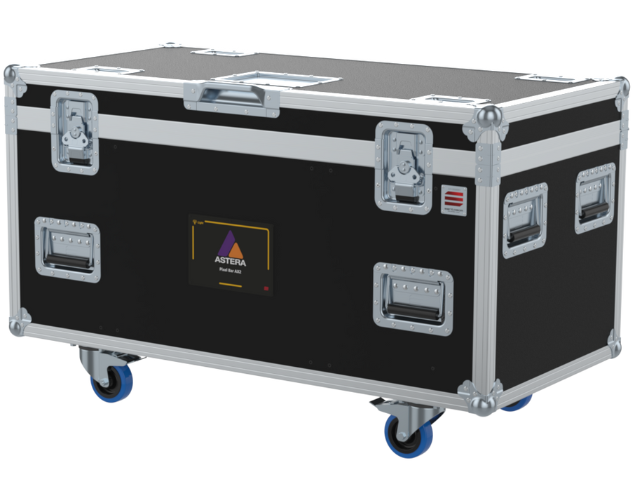 SANTOSOM Flight case PRO, 8x Astera Pixel Bar AX2 1000