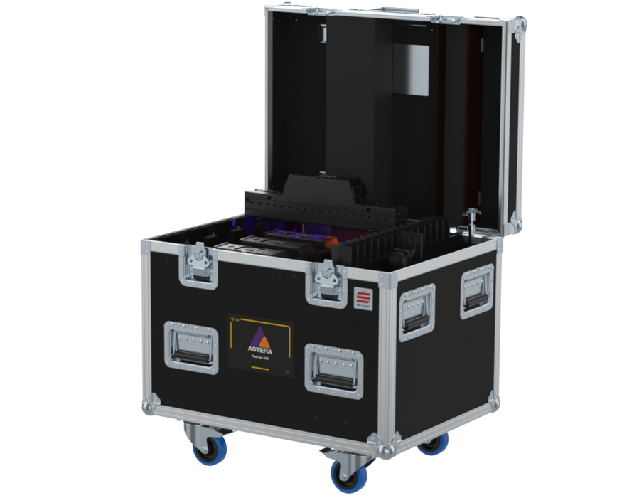 SANTOSOM Flight Case PRO, 8x Astera PixelBar AX2 500