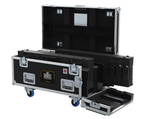 SANTOSOM LINEAR BAR Flight case PRO, 2x Cameo Otos LC12