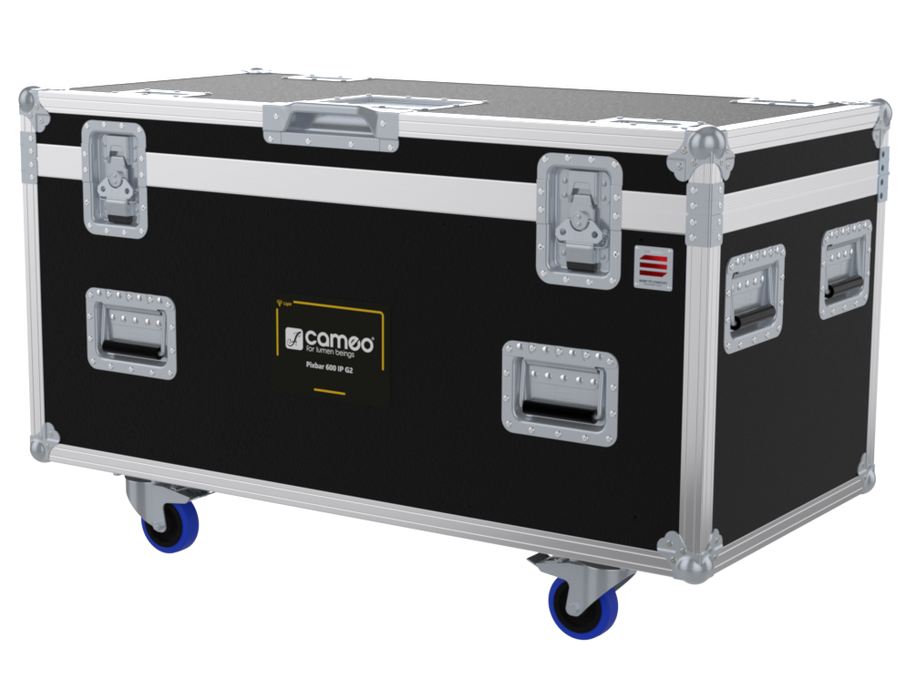 Santosom Blind Flight case, 8x Cameo Pixbar 600 IP G2