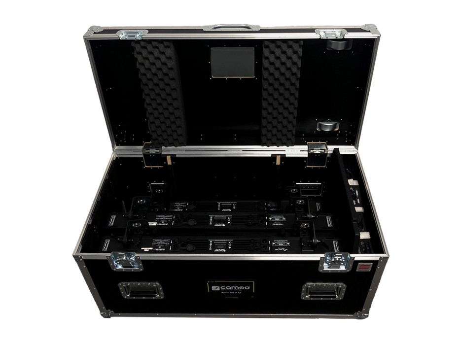 SANTOSOM Flight case, 8x Cameo Pixbar 600 IP G2