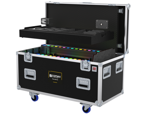 SANTOSOM Flight case, 8x Cameo Pixbar 600 IP G2