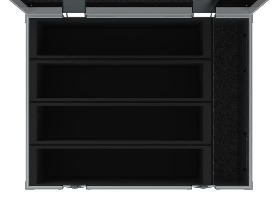 Santosom Projector Flight case PRO, 4x CentoLight MOODWASHER 4810WP