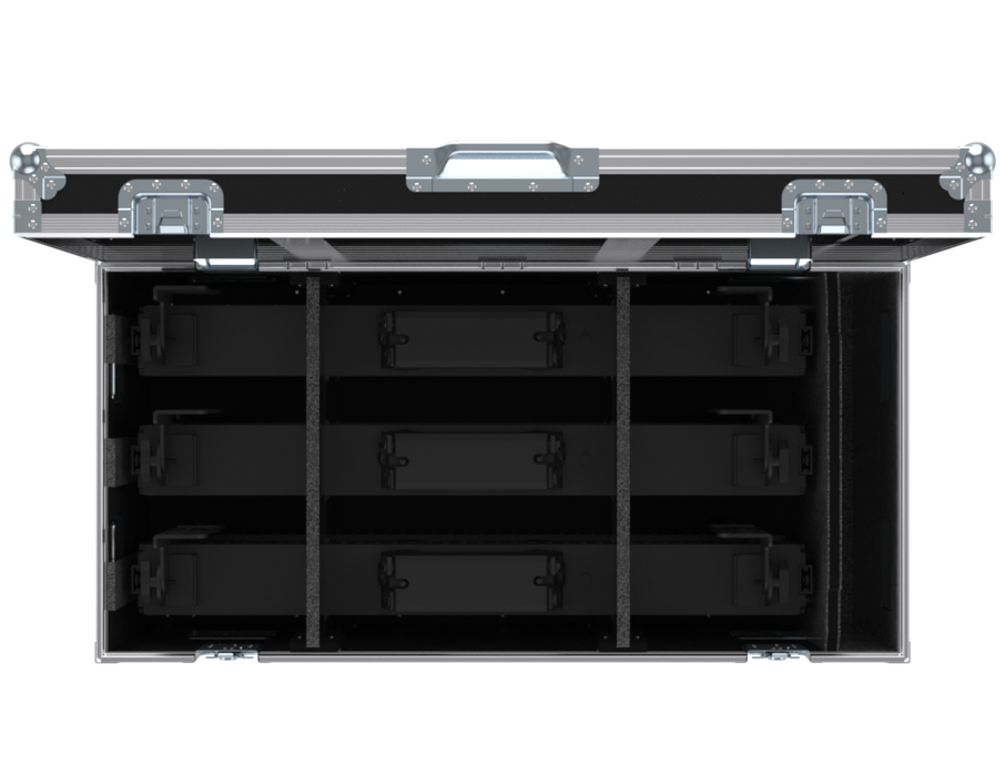 SANTOSOM Flight case PRO, 6x Elation Pulse Bar L