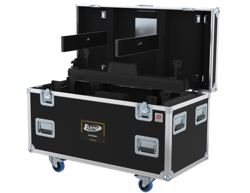 SANTOSOM Flight case PRO, 6x Elation Pulse Bar L