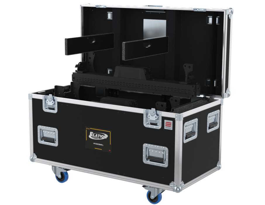 SANTOSOM Flight case PRO, 6x Elation Pulse Bar L