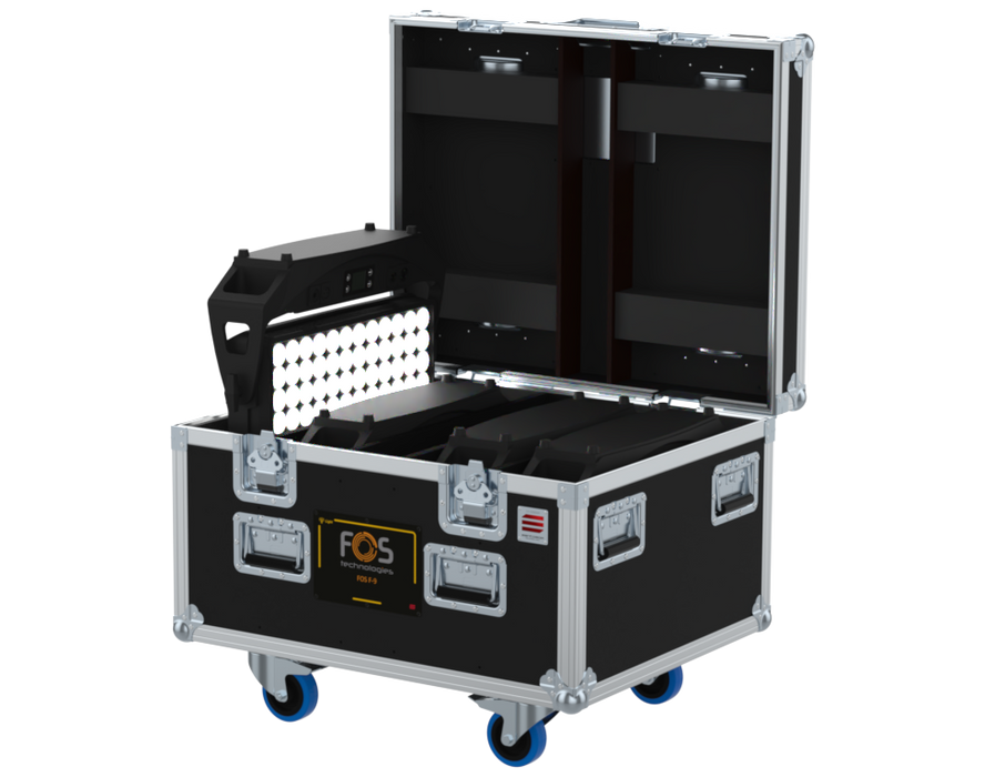Santosom Projector Flight case PRO, 4x FOS F9