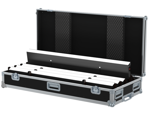 SANTOSOM FOOTLIGHT Flight case PRO, 4x LDDE NANOPIX SLIM 1440